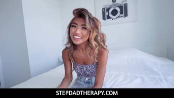 StepdadTherapy  -  Young Tiny Asian Teen Stepdaughter Wants Stepdad POV - Clara Trinity